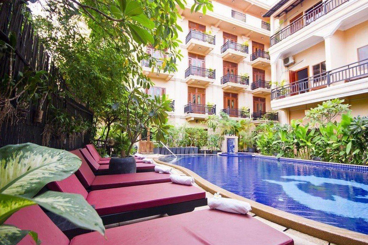 Apsara Sovannaphum Boutique Ciudad de Siem Riep Exterior foto